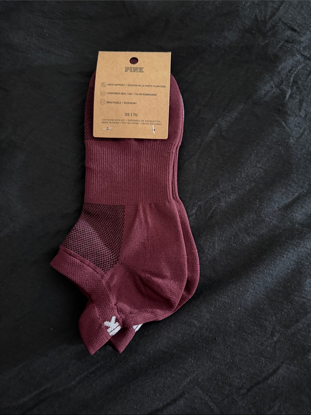 PINK Victoria's Secret Low-Cut Athletic Socks